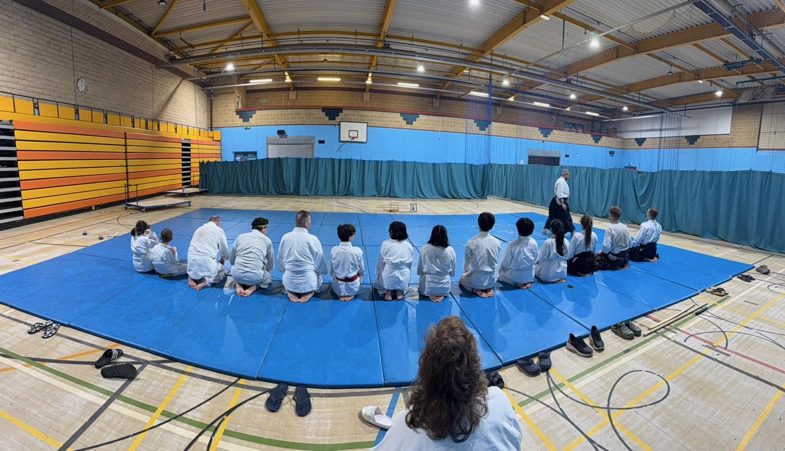 Guest instructor Tim Sullivan sensei from Warwick University event poster